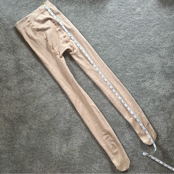 Romastory Women's light pink winter warm fleece lined tights leggings, Size S-M - Picture 10 of 12